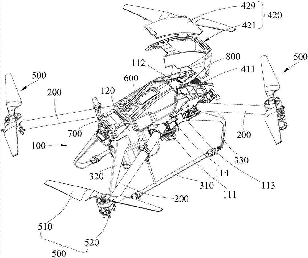 无人机及无人机机架的制作方法