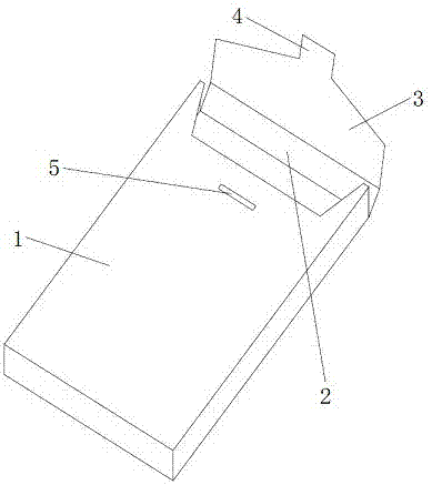 烟用接装纸与内衬纸样品存放盒的制作方法