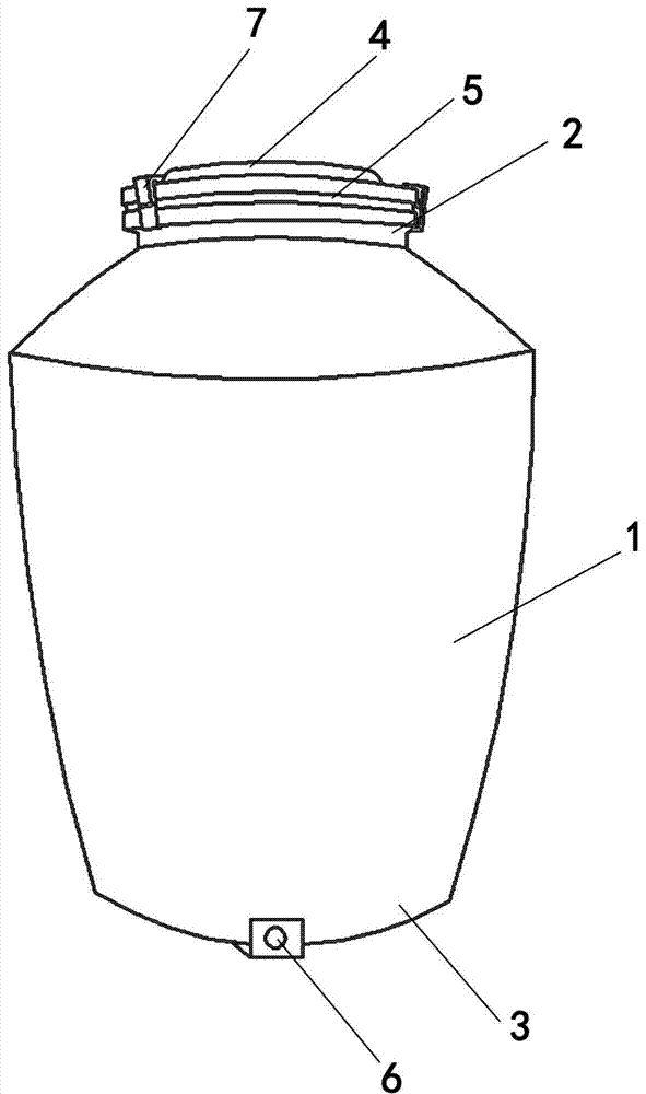 酒罐的画法图片