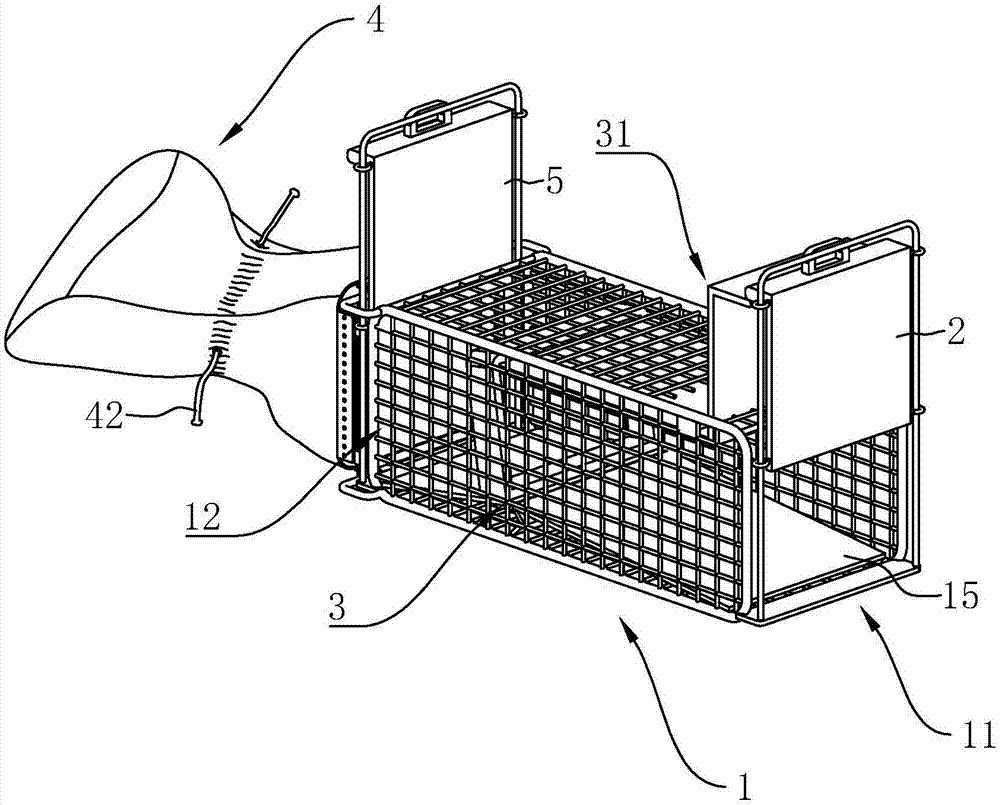 捕鼠笼 原理图片