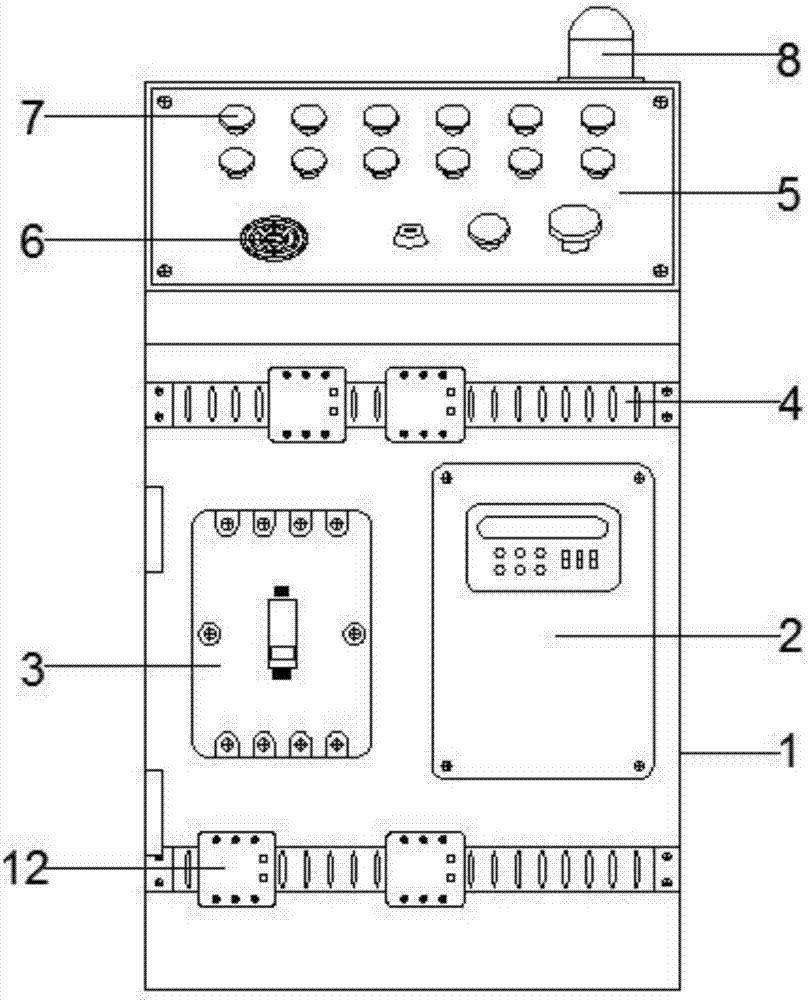 一種sc施工升降機變頻一體機櫃的製作方法