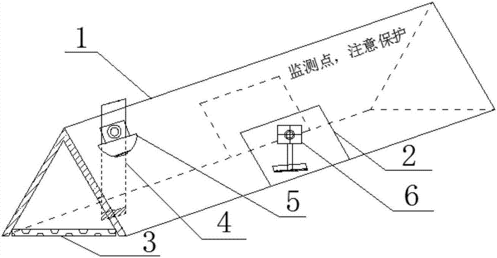 一种基坑变形监测点专用保护罩的制作方法