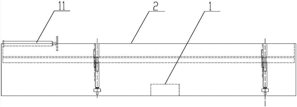 双支撑结构的石油钻具输送液压坡道的制作方法