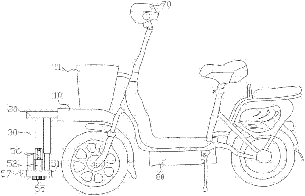 一種電動車輪胎的保護裝置的製作方法