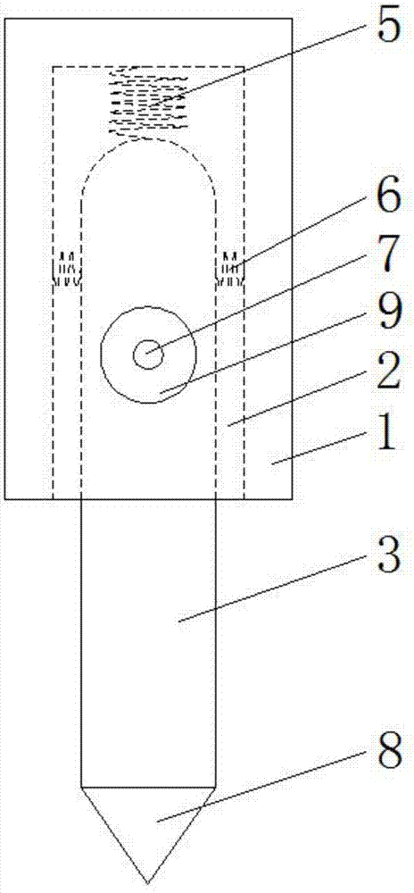 一种防碰撞折断的切削刀具的制作方法