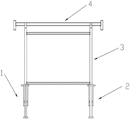 建筑用工具架的制作方法