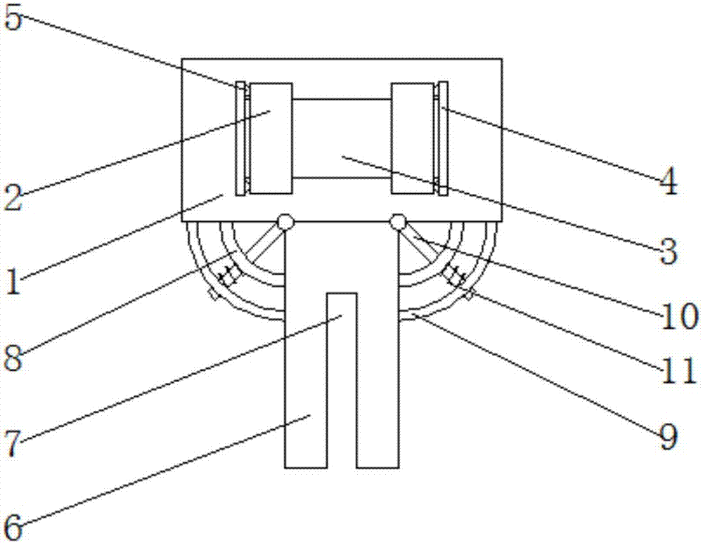 一种建筑切割机用固定底座的制作方法