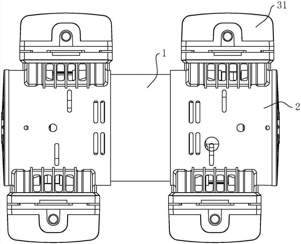 对置多缸摆杆压缩装置的制作方法