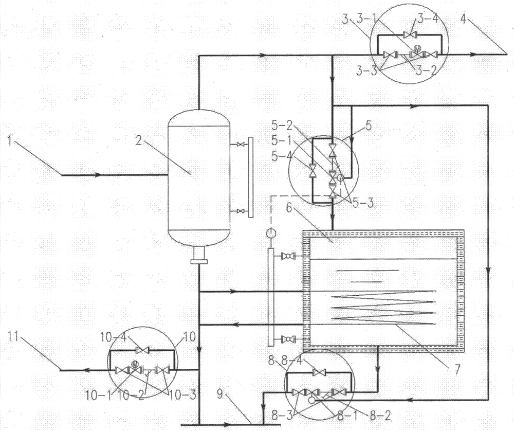 一种锅炉排污定压补水装置的制作方法