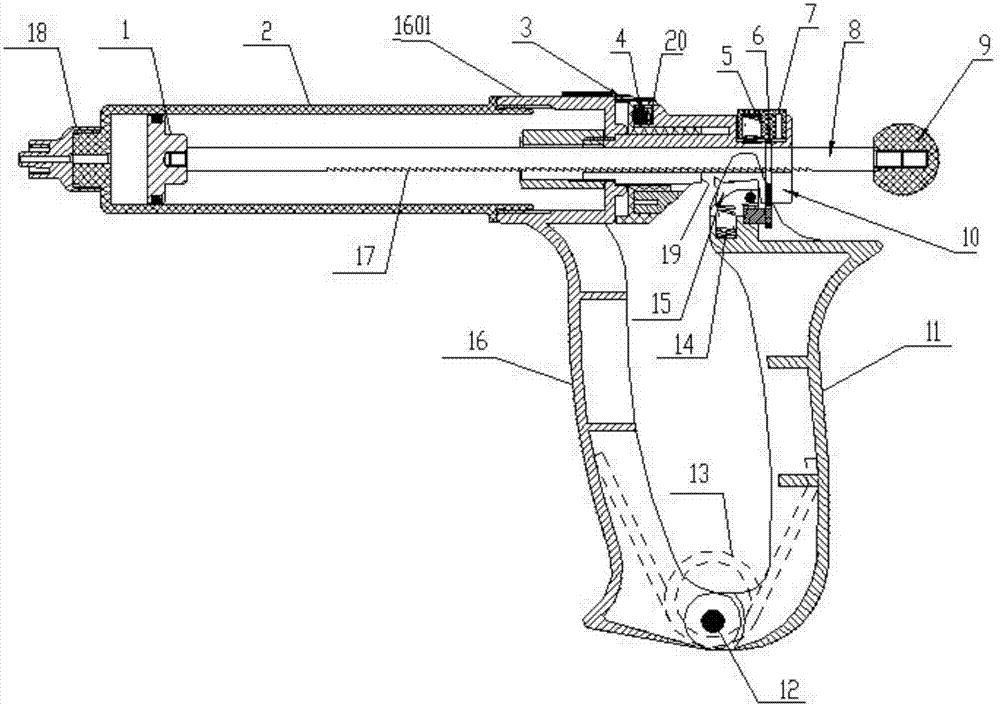 定量兽用注射器的制作方法