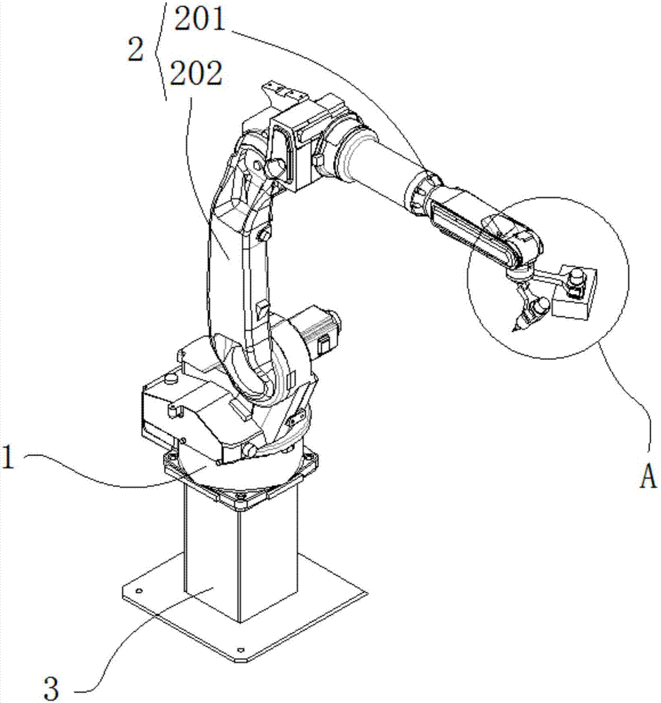 焊接机器人结构简图图片