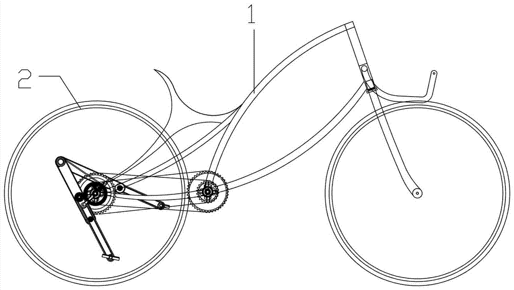 一种改良型自行车的制作方法