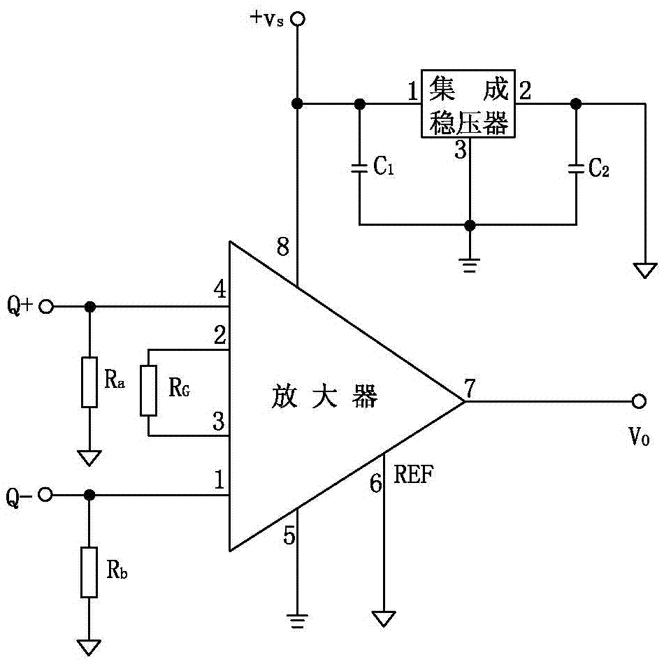 振动传感器原理线路图图片