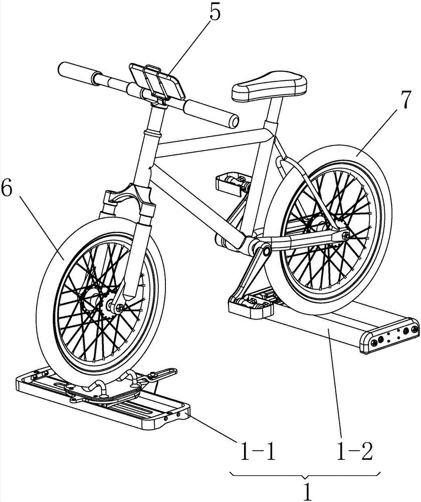 适用于儿童的摆杆式自行车骑行智能模拟系统的制作方法