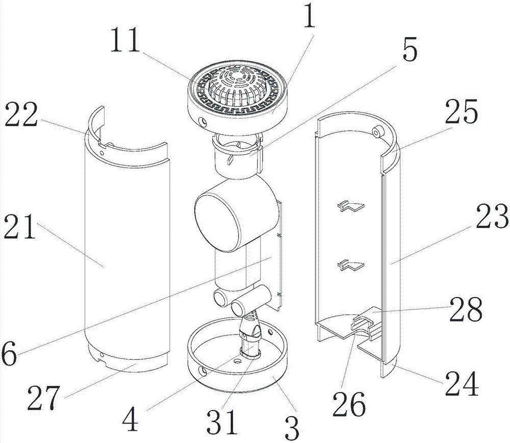 一种电子鞭炮主体结构的制作方法