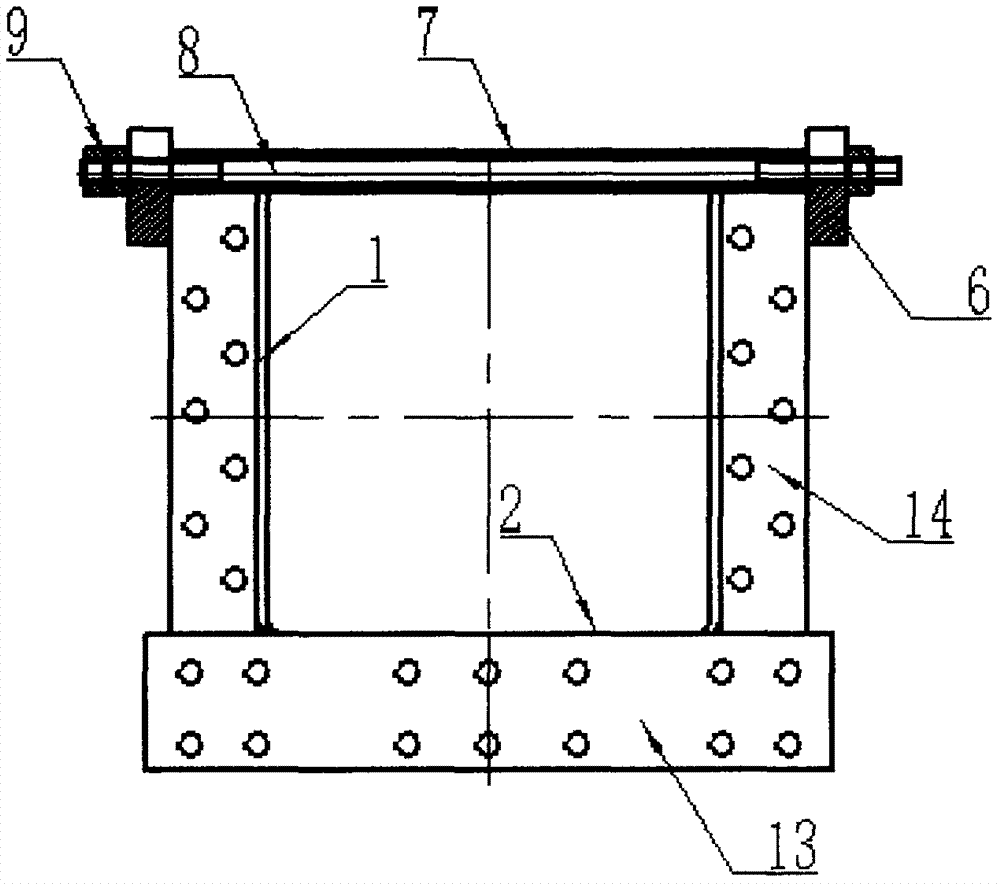 预应力实心方桩模具的制作方法