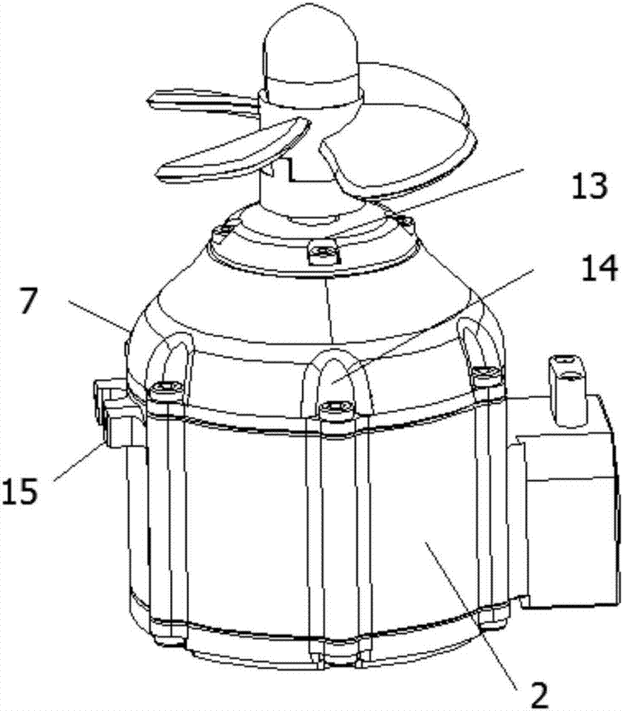 推进器结构及涉水机器人的制作方法