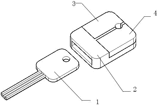 一种智能钥匙结构和方法与流程