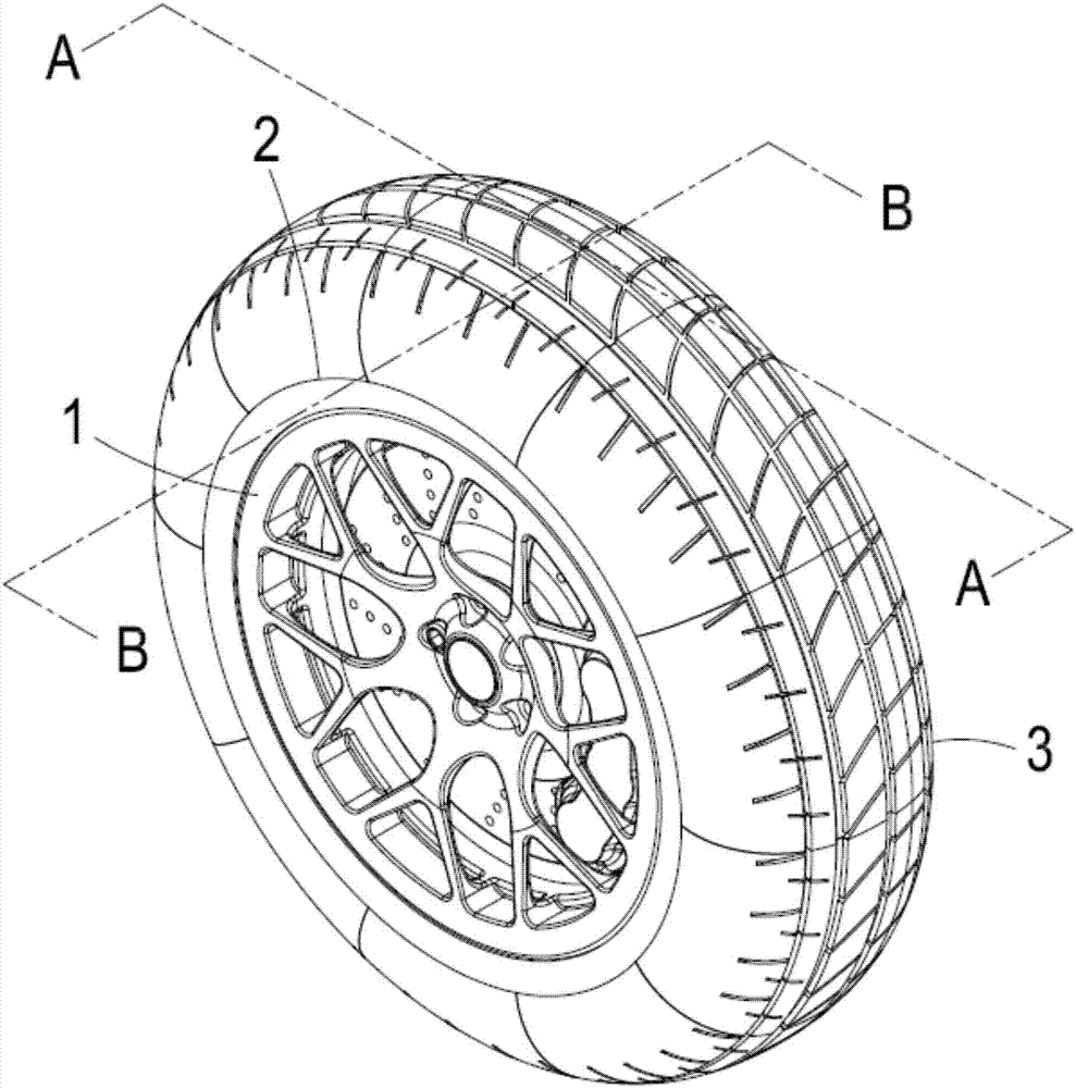 車輪之結構改良的製作方法