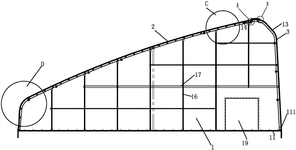 日光温室大棚的制作方法