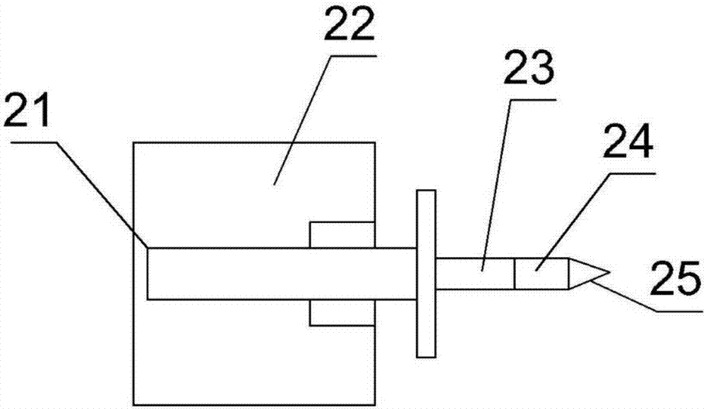 一种汽车冲压模具制造用注入镶套管的制作方法