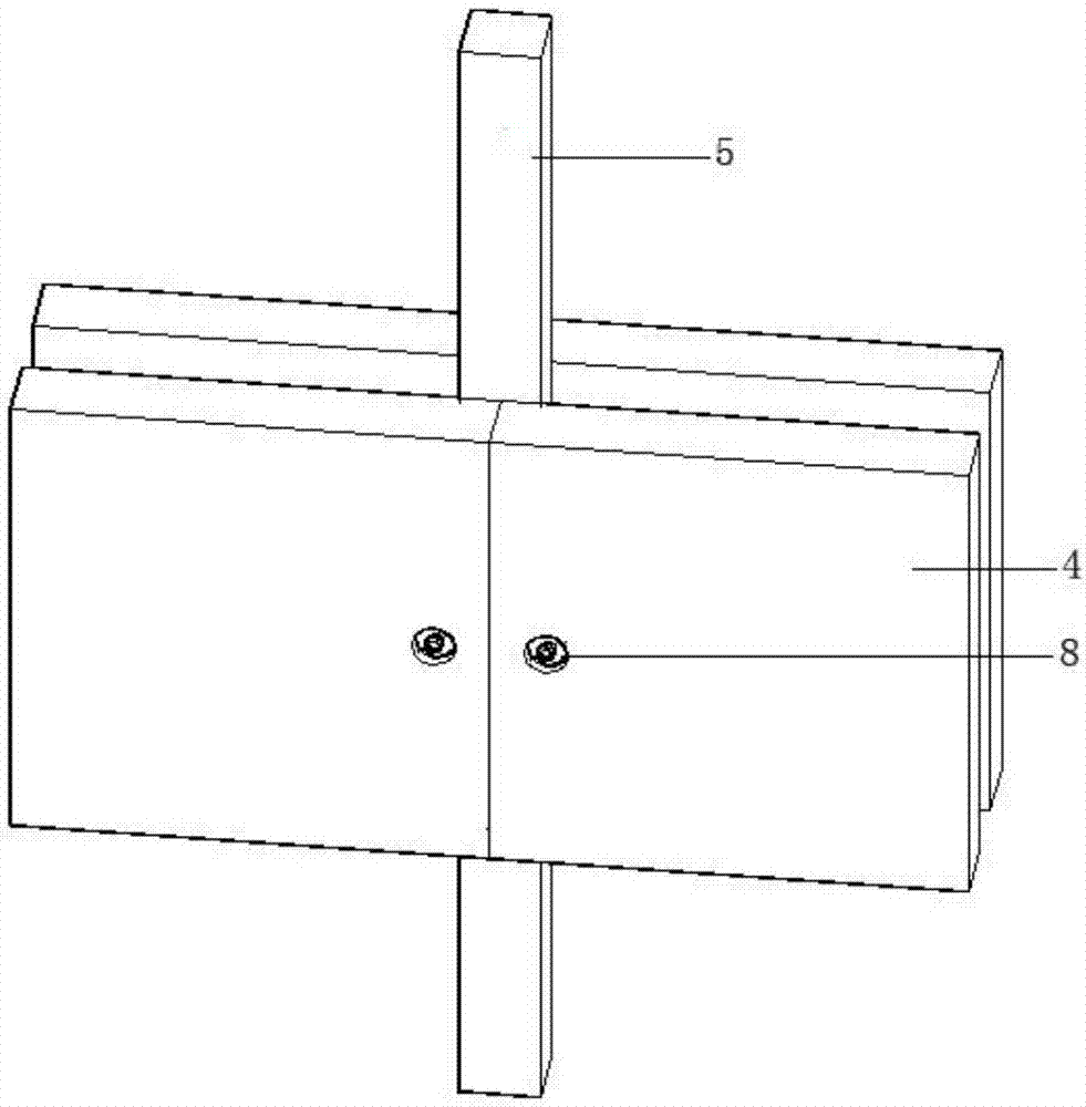 一种轻质混凝土板与主体结构柱的连接装置的制作方法