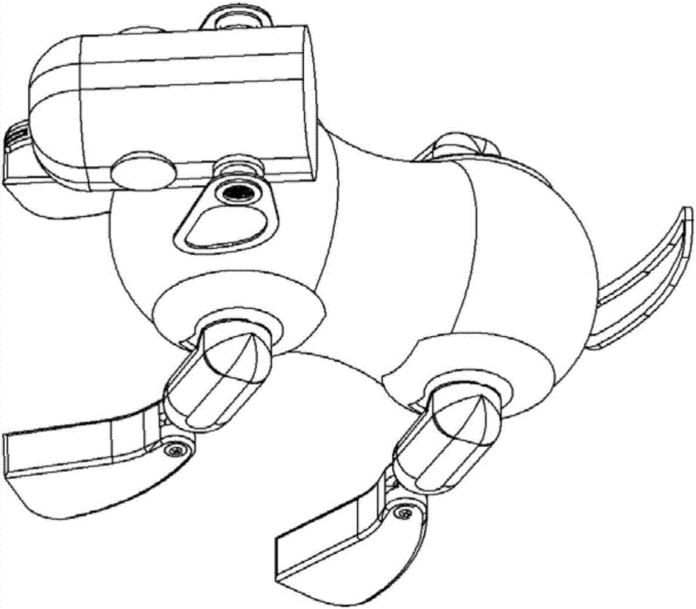 一种宠物狗机器人的制作方法