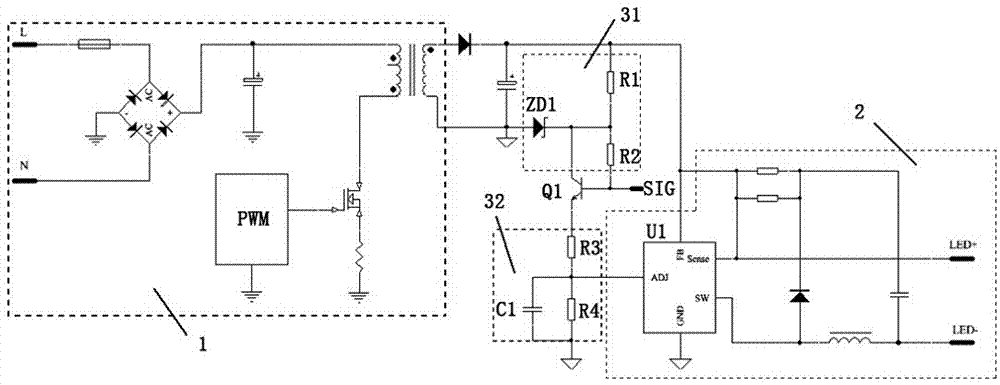 一种LED灯具的调光电路的制作方法