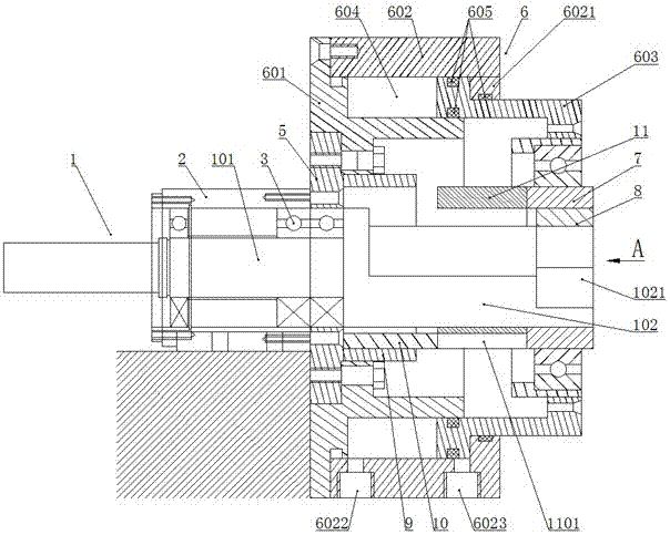 气动压紧夹具原理图图片