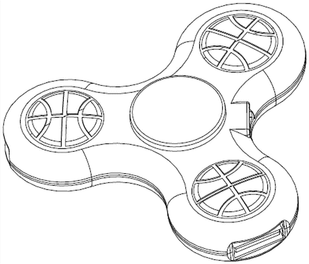 一种hub陀螺多功能集线器的制作方法