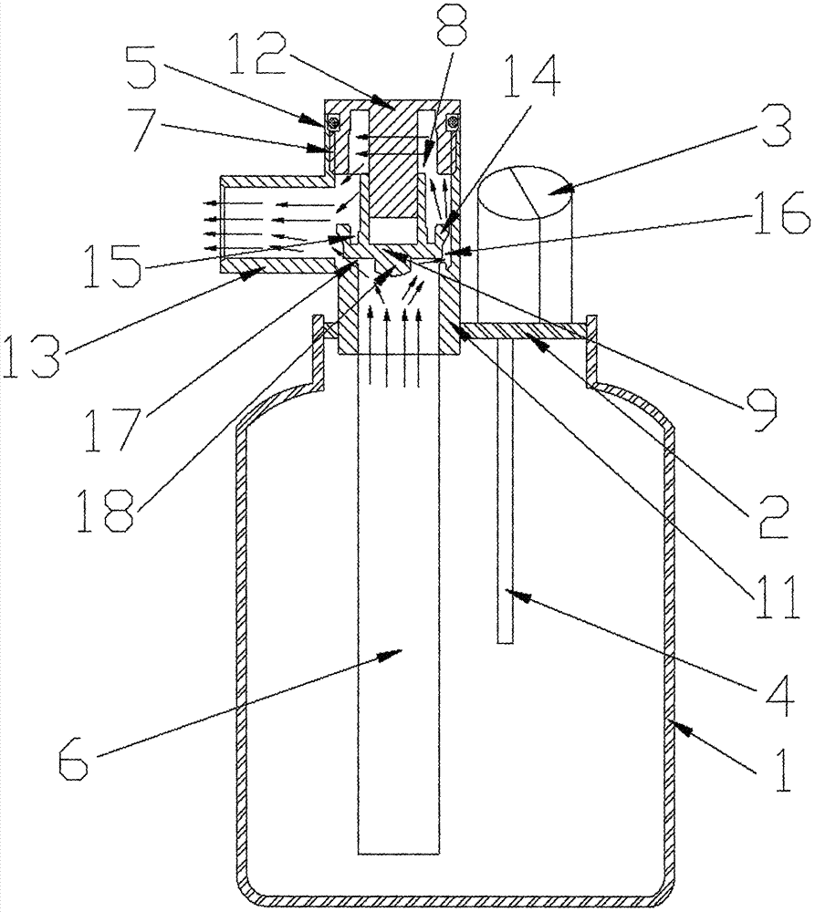 喷瓶结构图片
