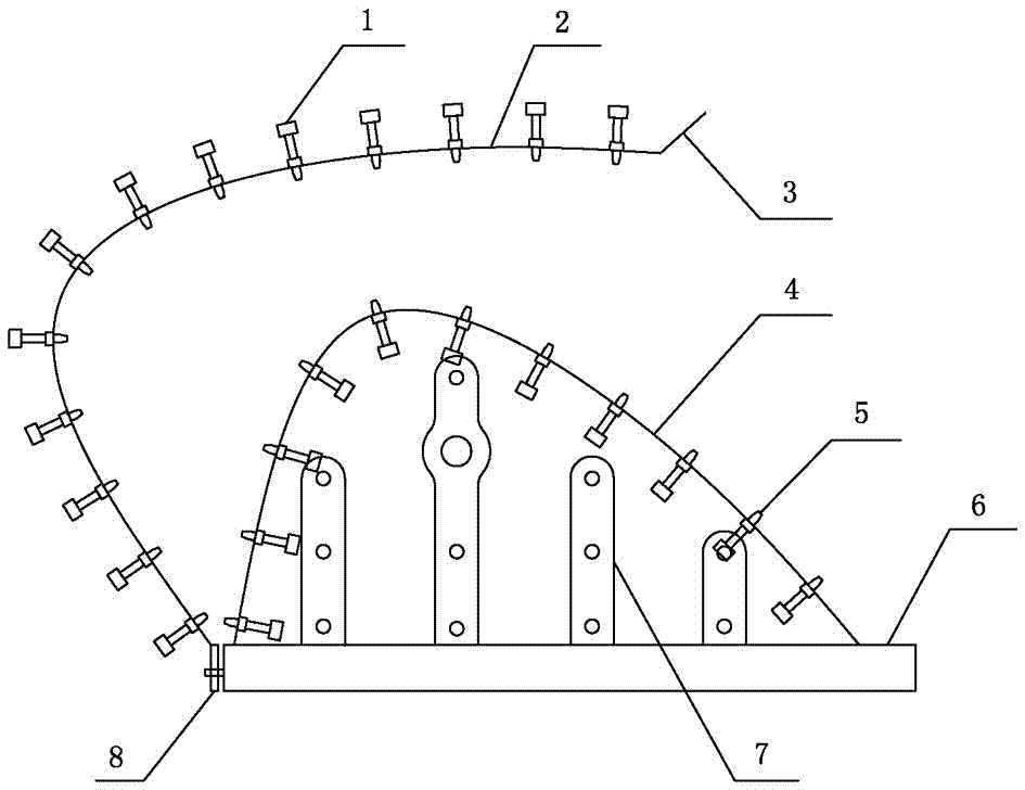 挖掘机挖斗焊接工装的制作方法