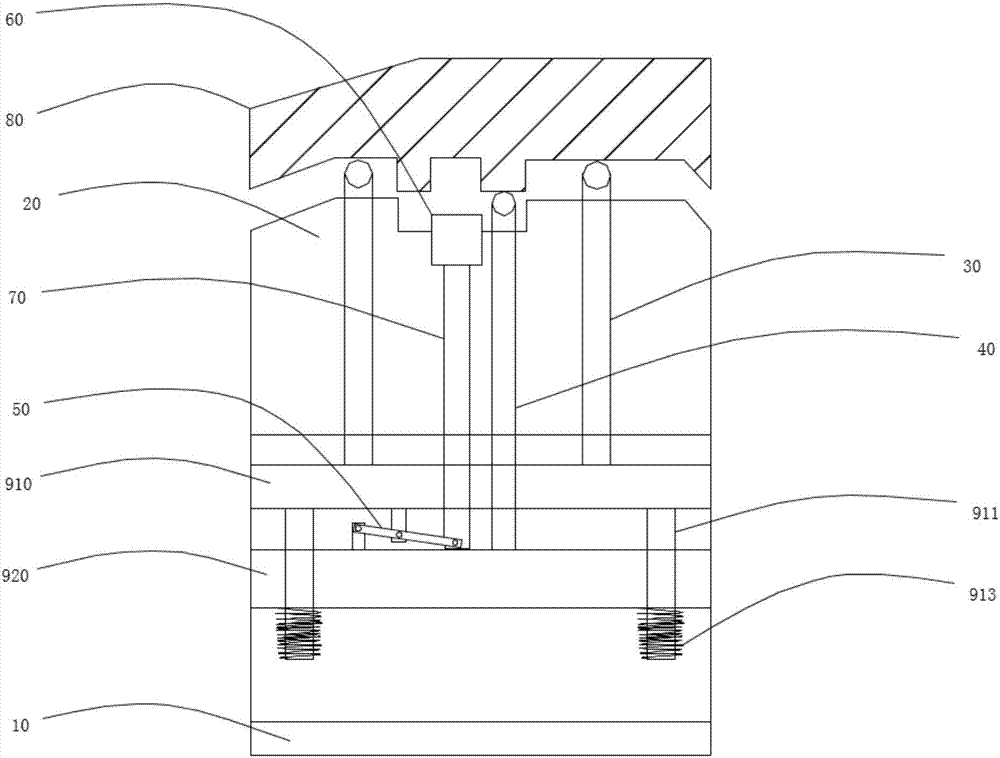 一种注塑模具的二次顶出机构的制作方法