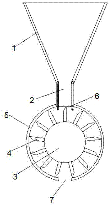 一种柱形电器元件加工用送料装置的制作方法