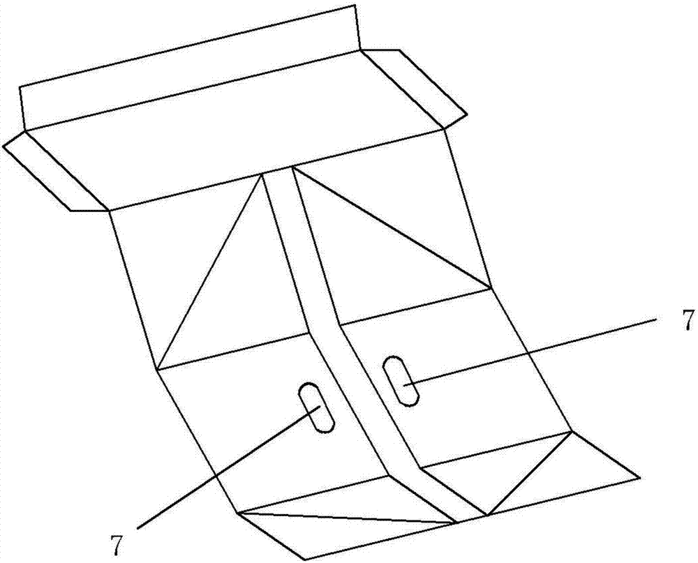 一种折叠式运输包装纸箱的制作方法
