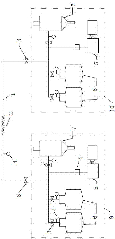 煮糖真空联机共用系统的制作方法