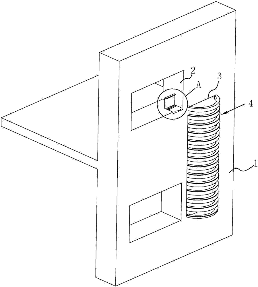 房屋建筑逃生结构的制作方法