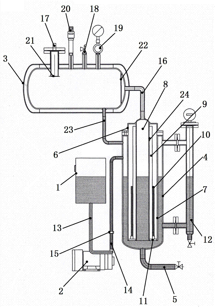 电磁蒸汽发生器的制作方法