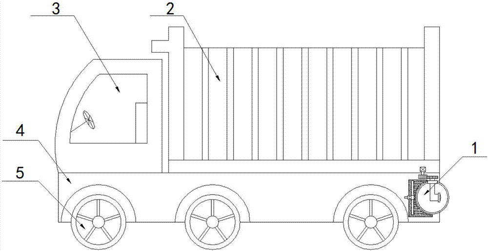 一種具有自動清理的大貨車倒車攝像頭的製作方法