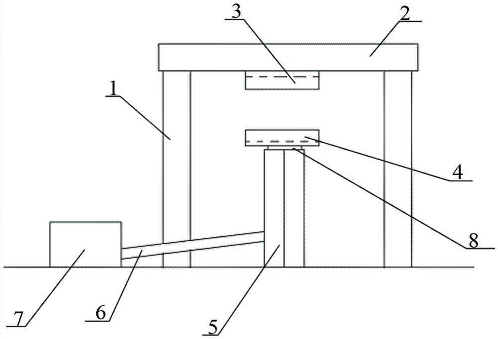 一种八字形钢筋加工模具的制作方法