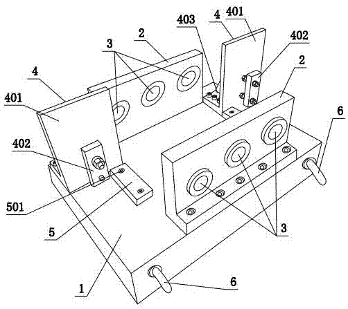 变速箱体镗孔用夹具的制作方法