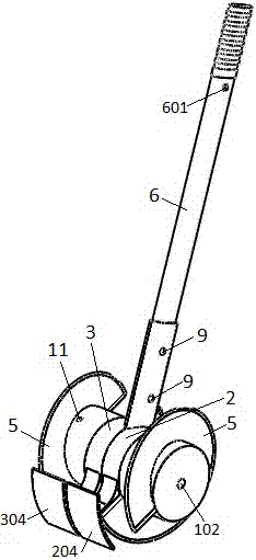 一种魔芋地下虫害杀灭器的制作方法