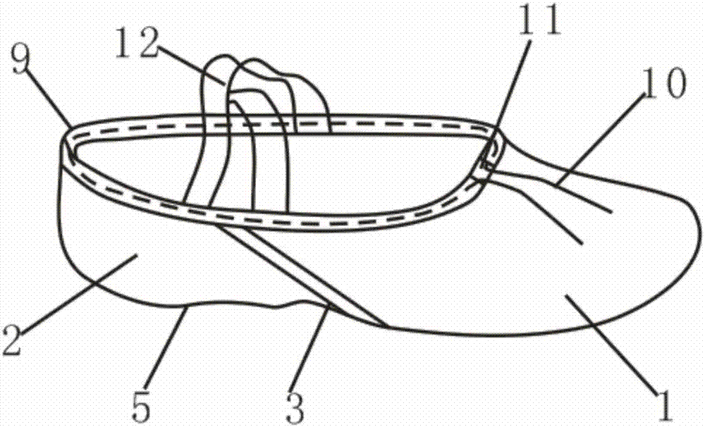 一种舞蹈用训练鞋的制作方法