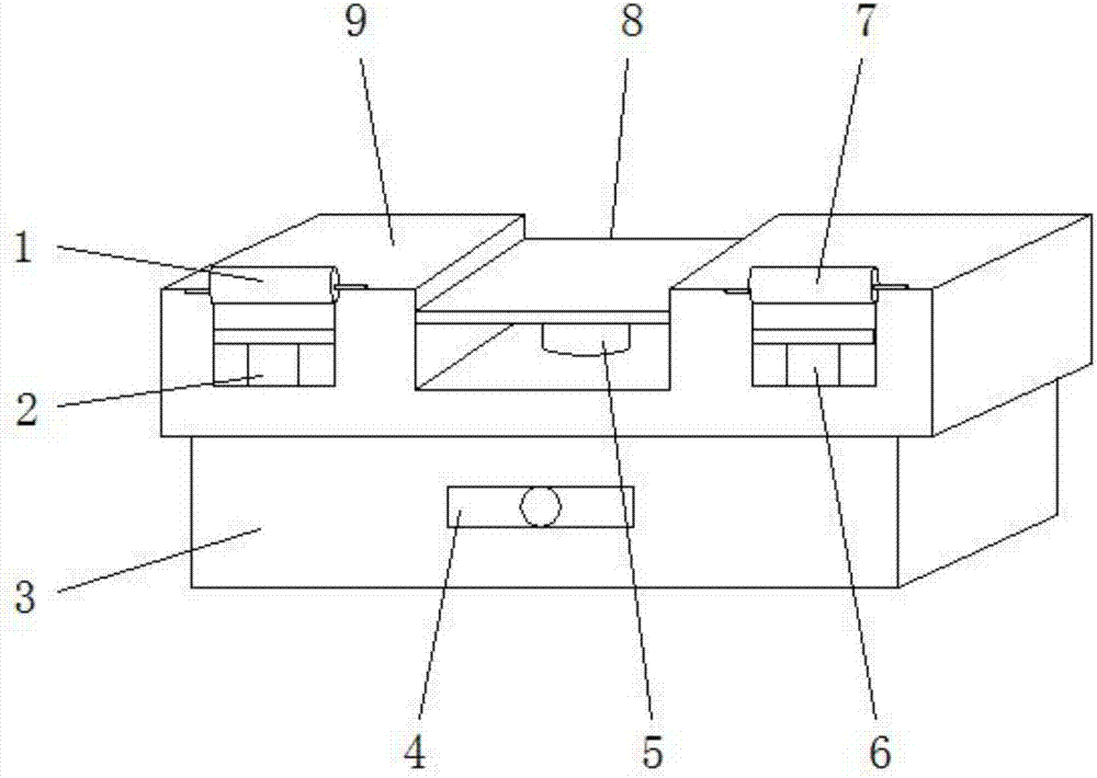 一种五金模具用上垫板的制作方法