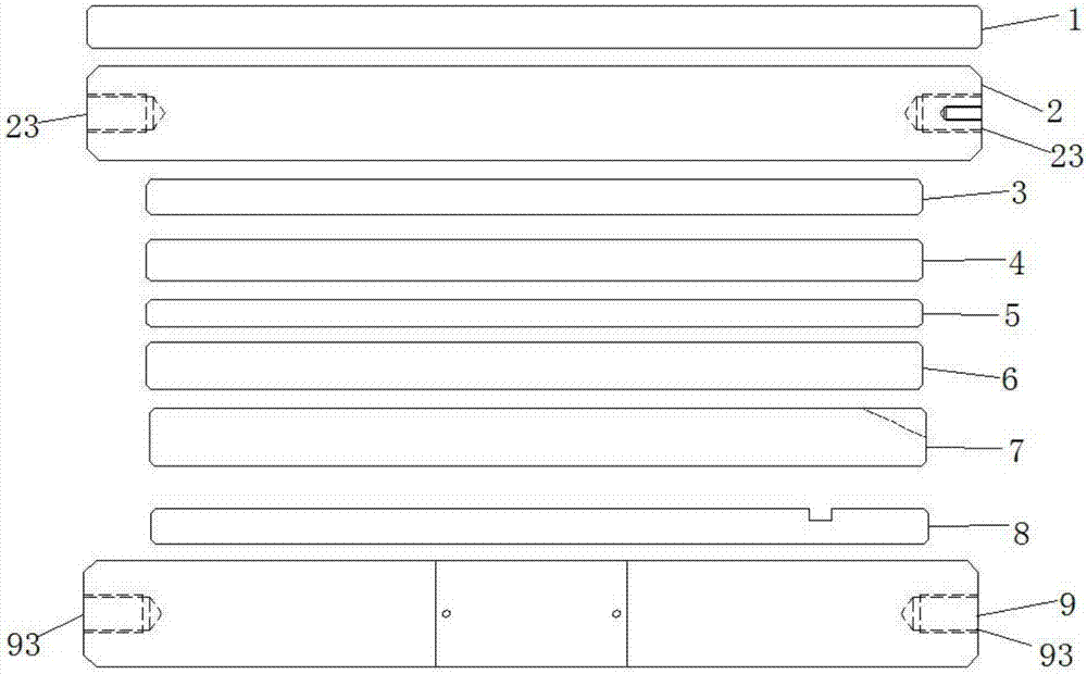 一种LED光电排折弯模具的制作方法