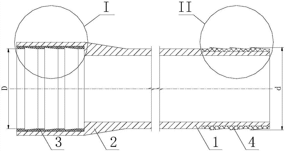 一种可方便承插连接的pe螺旋波纹管结构的制作方法