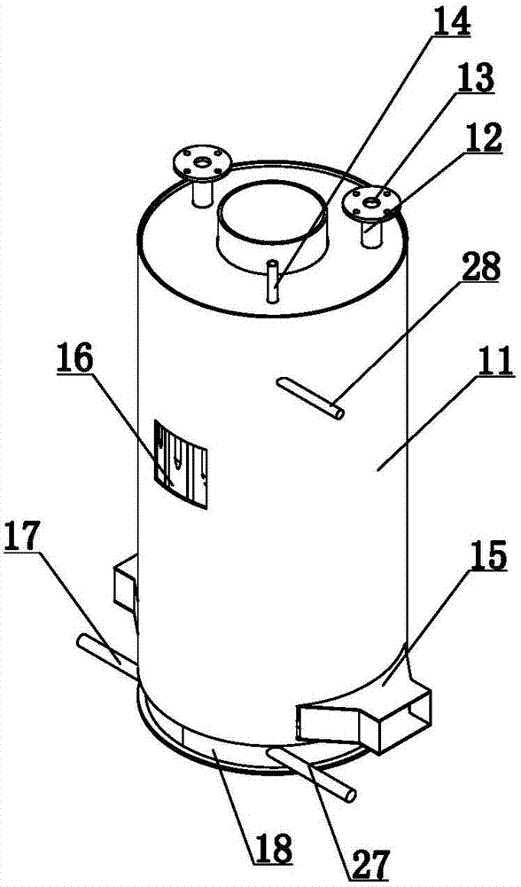 一种生物质蒸气发生器的水管炉体的制作方法