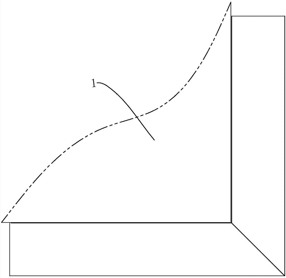 瓷砖连接角防护结构的制作方法