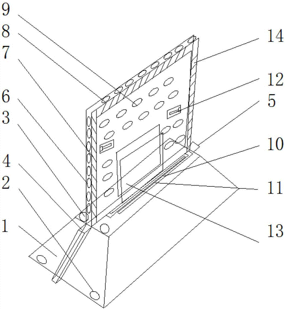 一种建筑安全用围挡装置的制作方法