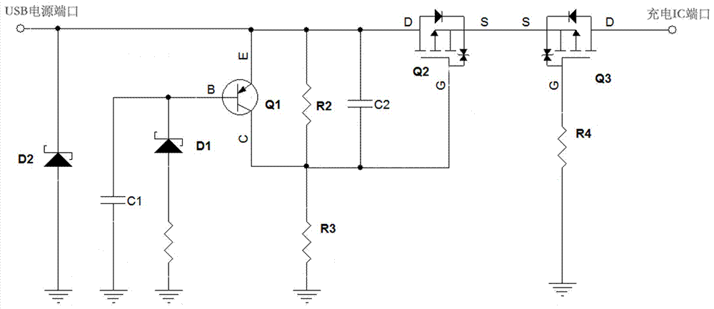 一种充电保护电路的制作方法